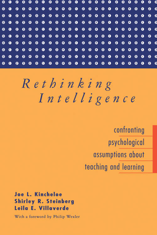 Book cover of Rethinking Intelligence: Confronting Psychological Assumptions About Teaching and Learning