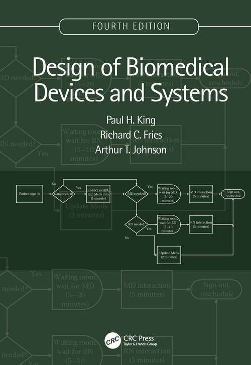 Book cover of Design of Biomedical Devices and Systems, 4th edition (4)