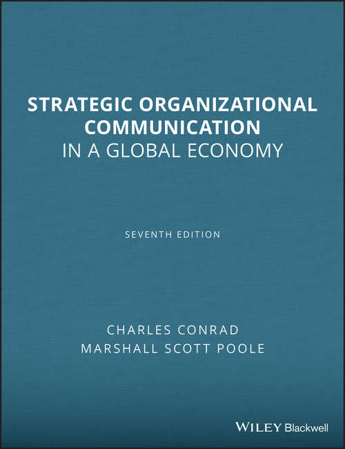 Book cover of Strategic Organizational Communication: In a Global Economy (7)