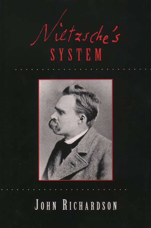Book cover of Nietzsche's System