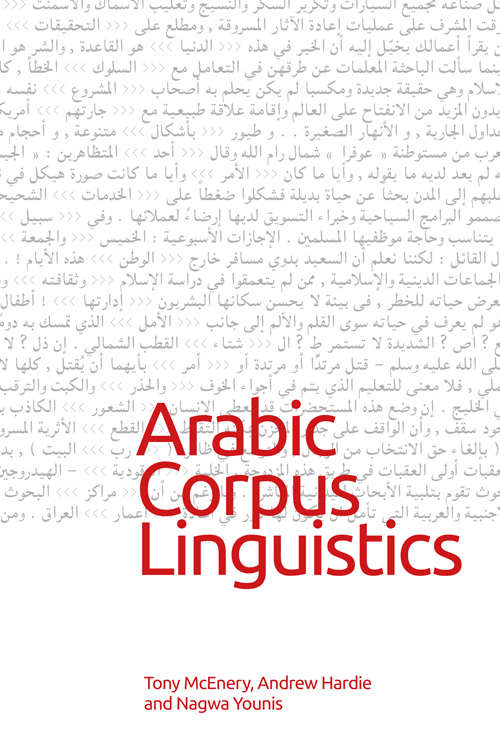 Book cover of Arabic Corpus Linguistics