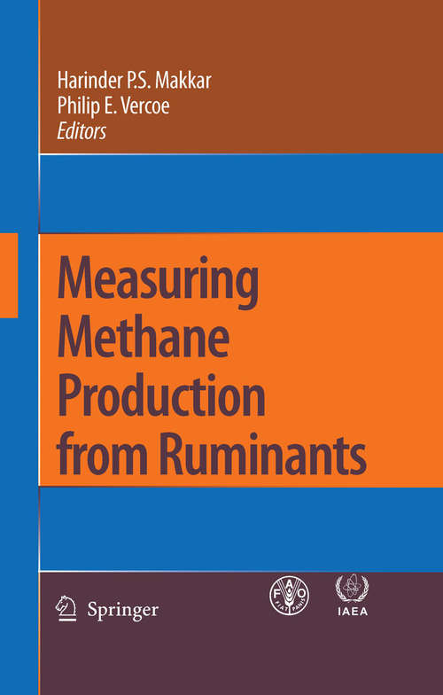 Book cover of Measuring Methane Production from Ruminants (2007)