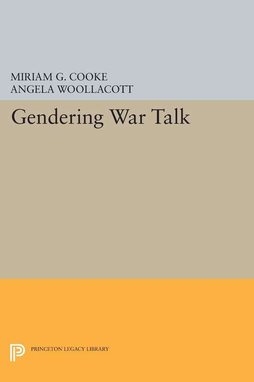 Book cover of Gendering War Talk