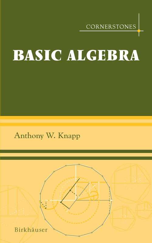 Book cover of Basic Algebra (2006) (Cornerstones)