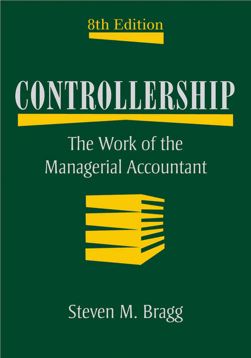 Book cover of Controllership: The Work of the Managerial Accountant (8)