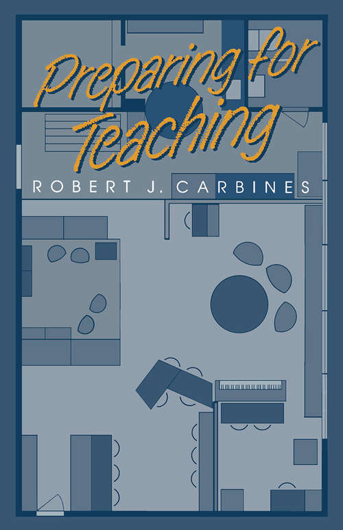 Book cover of Preparing for Teaching (1st ed. 1989)