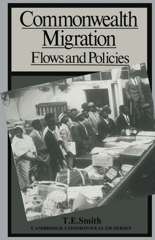 Book cover of Commonwealth Migration: Flows and Policies (pdf) (1st ed. 1981) (Cambridge Commonwealth Series)