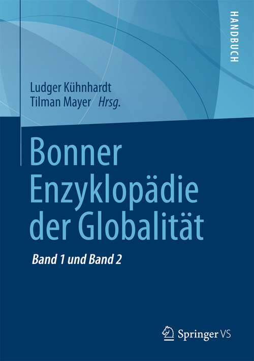 Book cover of Bonner Enzyklopädie der Globalität