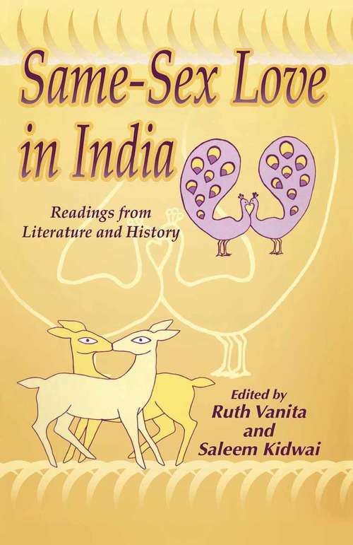 Book cover of Same-Sex Love in India: Readings from Literature and History (1st ed. 2000)