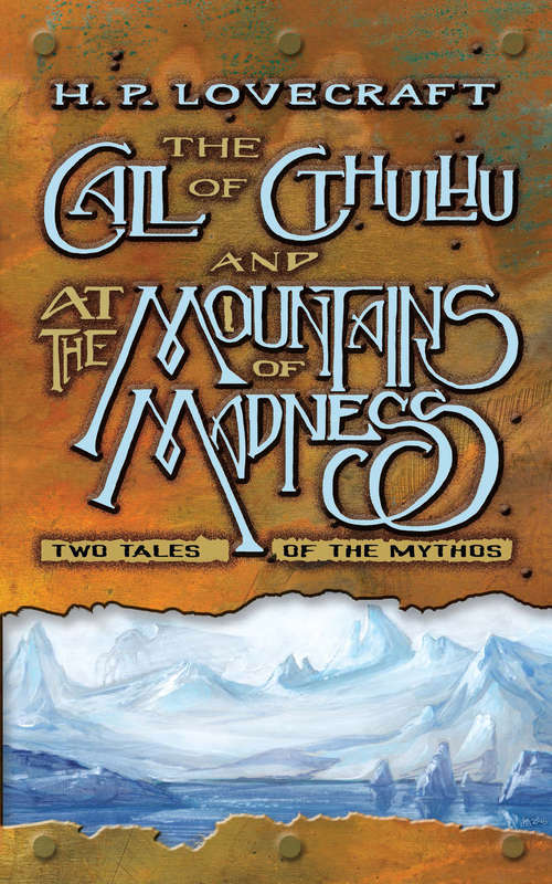 Book cover of The Call of Cthulhu and At the Mountains of Madness: Two Tales of the Mythos