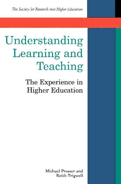 Book cover of Understanding Learning and Teaching (UK Higher Education OUP  Humanities & Social Sciences Higher Education OUP)