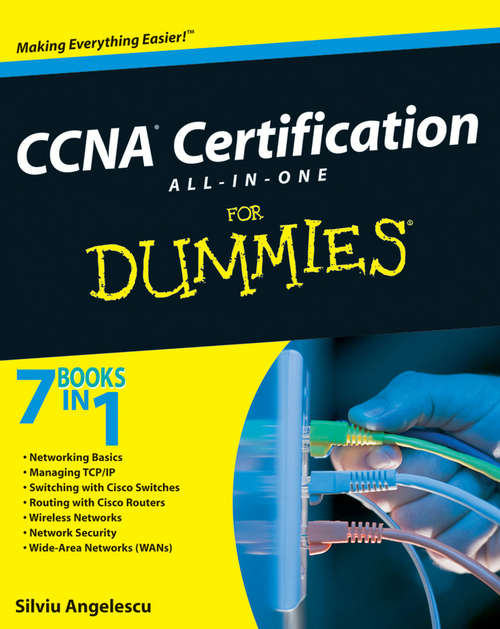 Book cover of CCNA Certification All-In-One For Dummies