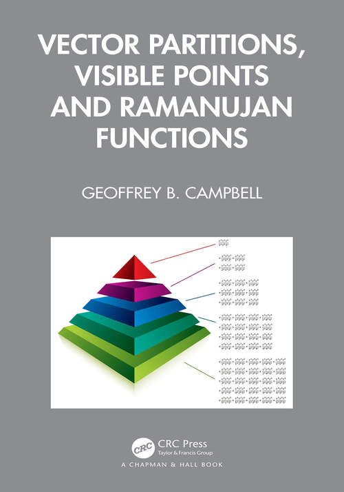 Book cover of Vector Partitions, Visible Points and Ramanujan Functions