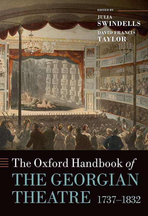 Book cover of The Oxford Handbook of the Georgian Theatre 1737-1832 (Oxford Handbooks)