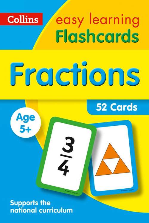 Book cover of Fractions Flashcards 5+ (Collins Easy Learning KS1) (PDF)