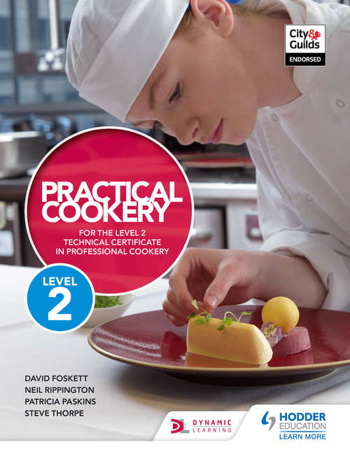 Book cover of Practical Cookery for the Level 2 Technical Certificate in Professional Cookery