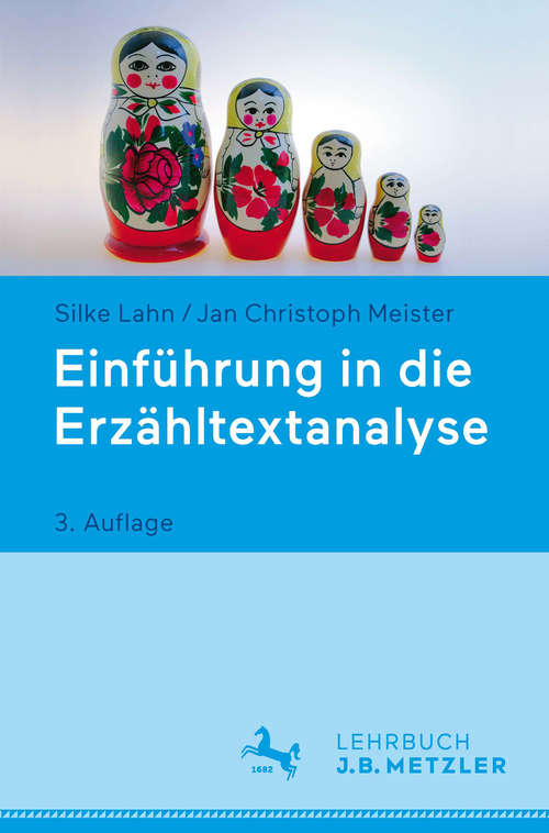 Book cover of Einführung in die Erzähltextanalyse (3. Aufl. 2016)