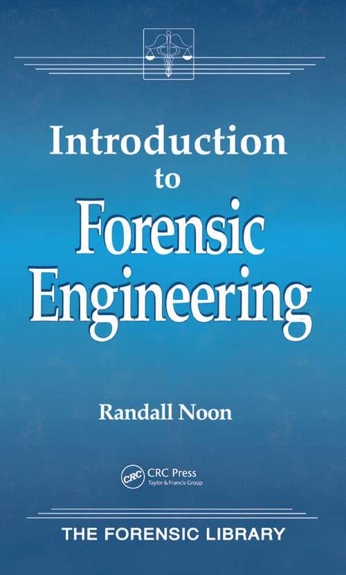 Book cover of Introduction to Forensic Engineering