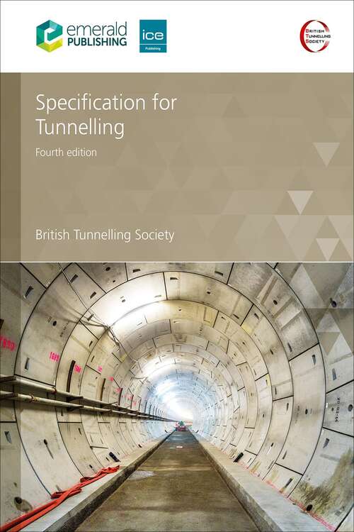 Book cover of Specification for Tunnelling (4)