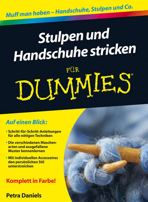 Book cover of Stulpen und Handschuhe stricken für Dummies (Für Dummies)