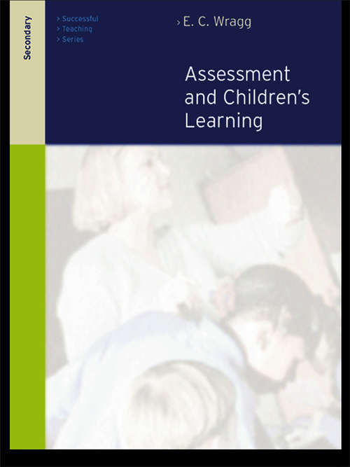 Book cover of Assessment and Learning in the Secondary School (2)