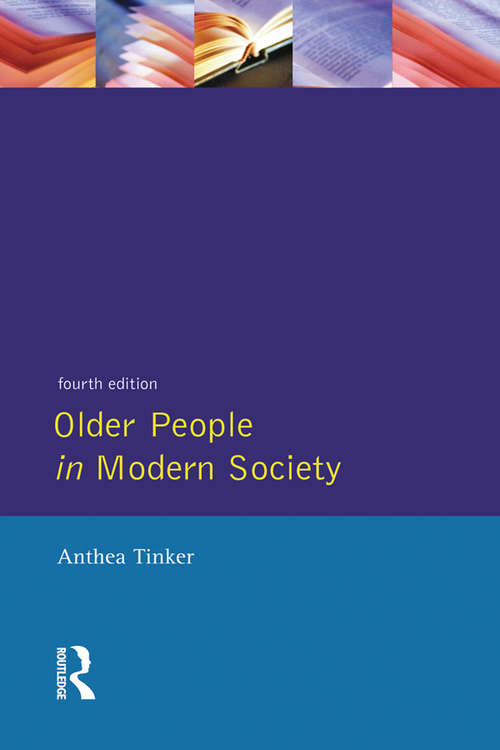 Book cover of Older People in Modern Society
