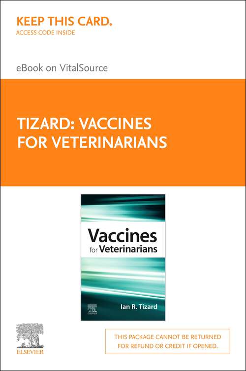 Book cover of Vaccines for Veterinarians E-Book