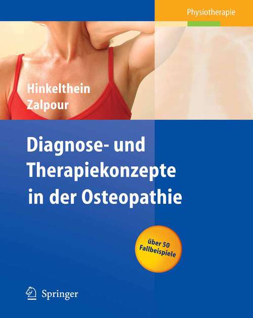 Book cover of Diagnose- und Therapiekonzepte in der Osteopathie (2006)