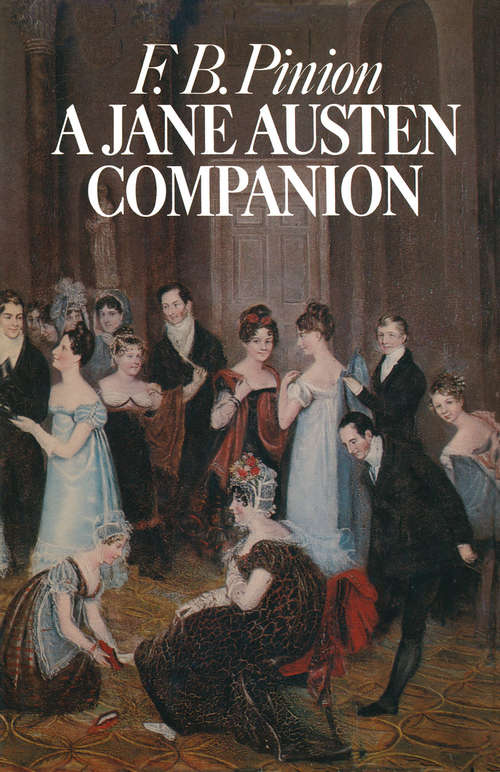 Book cover of A Jane Austen Companion: A Critical Survey and Reference Book (1st ed. 1973) (Literary Companions)