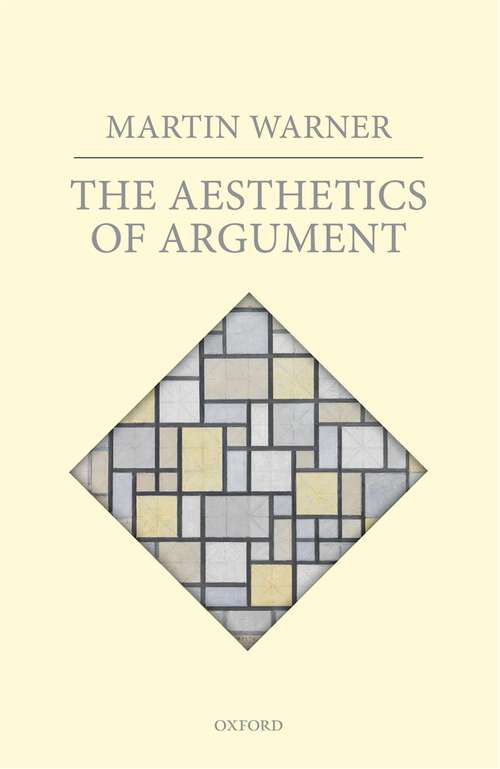 Book cover of The Aesthetics of Argument