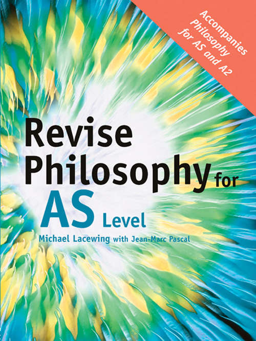 Book cover of Revise Philosophy for AS Level