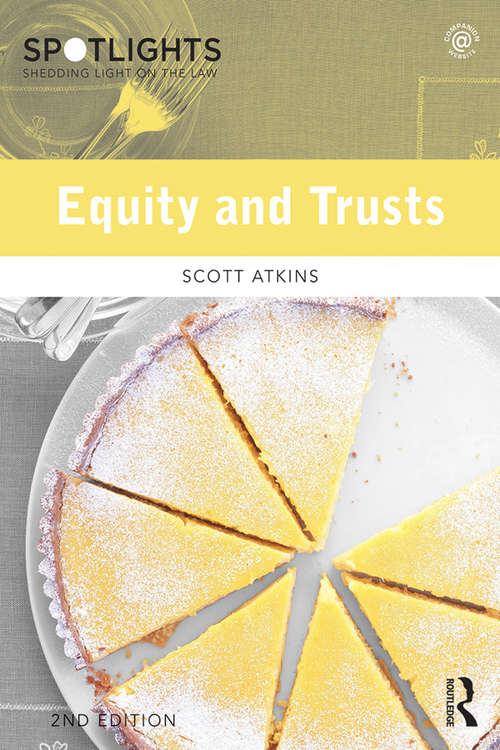 Book cover of Equity and Trusts