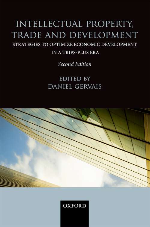 Book cover of Intellectual Property, Trade and Development