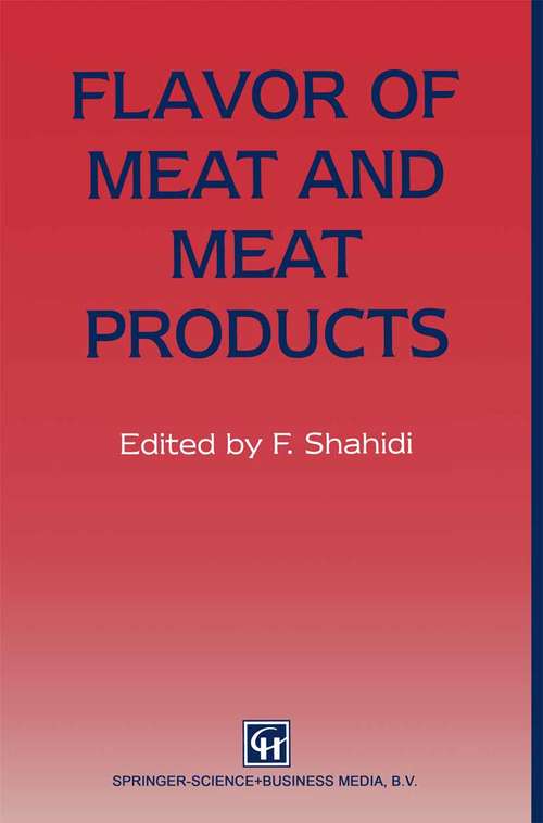 Book cover of Flavor of Meat and Meat Products (1994)