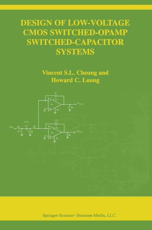 Book cover of Design of Low-Voltage CMOS Switched-Opamp Switched-Capacitor Systems (2003) (The Springer International Series in Engineering and Computer Science #737)