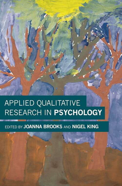 Book cover of Applied Qualitative Research in Psychology