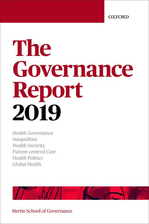 Book cover of The Governance Report 2019 (Hertie Governance Report)