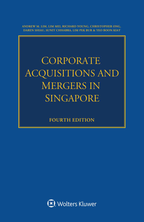 Book cover of Corporate Acquisitions and Mergers in Singapore (4)