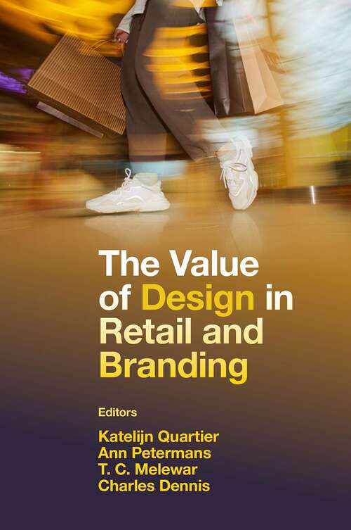 Book cover of The Value of Design in Retail and Branding