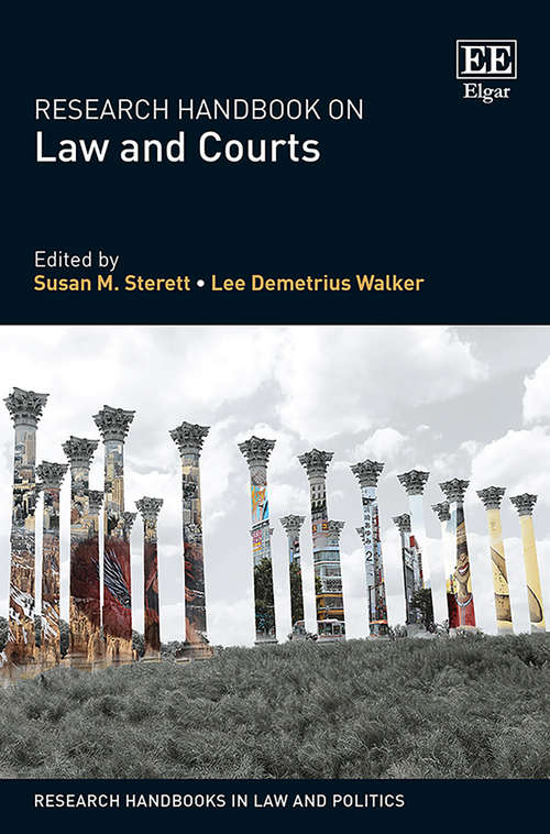 Book cover of Research Handbook on Law and Courts (Research Handbooks in Law and Politics)