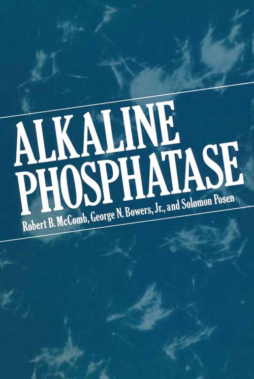 Book cover of Alkaline Phosphatase (1979)