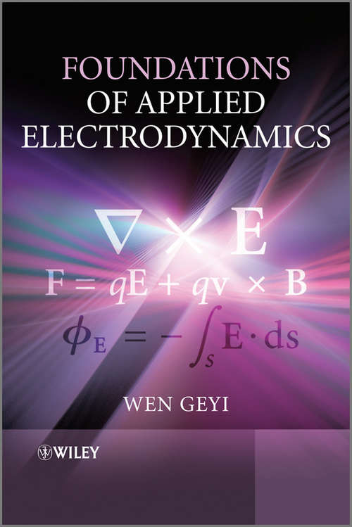 Book cover of Foundations of Applied Electrodynamics (2)