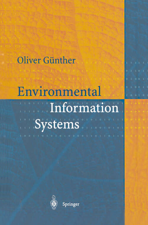 Book cover of Environmental Information Systems (1998)