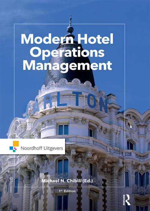 Book cover of Modern Hotel Operations Management