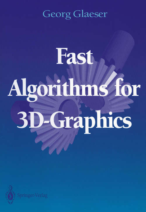 Book cover of Fast Algorithms for 3D-Graphics (1994)