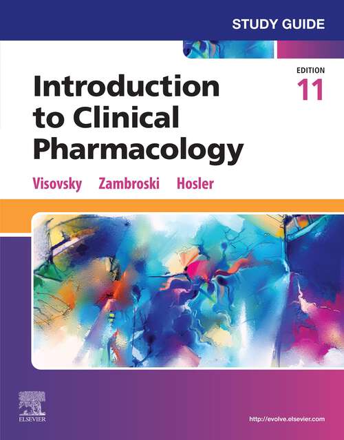 Book cover of Study Guide for Introduction to Clinical Pharmacology - E-Book (11)