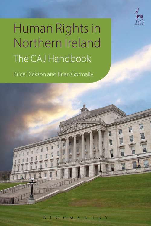 Book cover of Human Rights in Northern Ireland: The Committee on the Administration of Justice Handbook