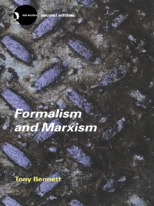 Book cover of Formalism and Marxism