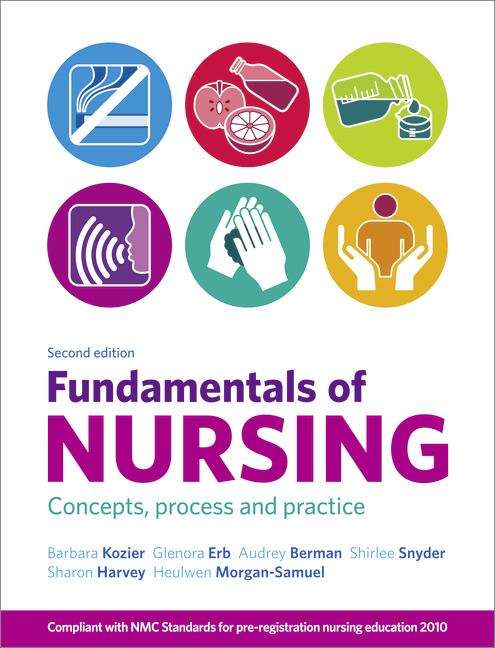 Book cover of Fundamentals of Nursing: Concepts, Process and Practice (PDF)