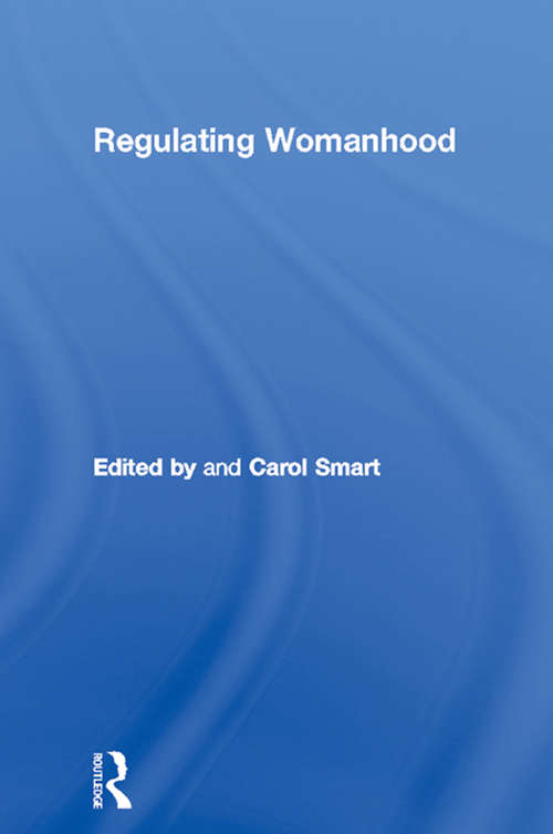 Book cover of Regulating Womanhood